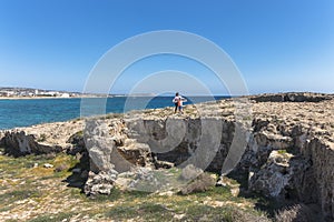 Coast of Cyprus island