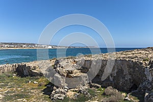 Coast of Cyprus island