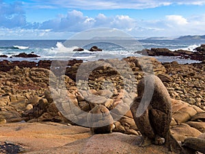 Coast of Dead in Galicia photo