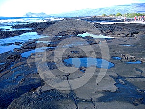 Coast in Galapagos Islands