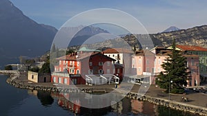 Coast of Garda Lake.Italy
