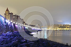 Coast of Getxo, Basque Country, Spain.