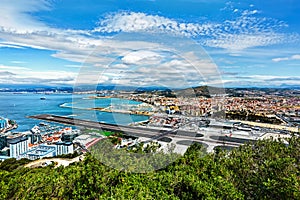 Coast of Gibraltar, Airport