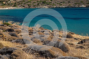 Coast of a greek island