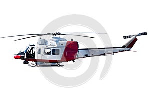 Coast guard helicopter