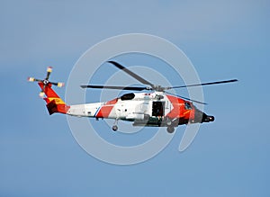 Coast Guard helicopter