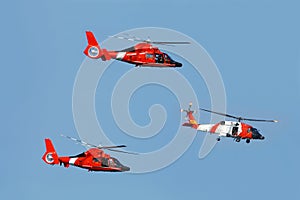 Coast Guard helicopter