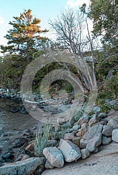 Coast in Hvaler, Norwegian National Park, Skagerrak strait photo