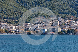 Coast of the Igoumenitsa town