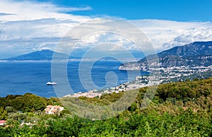 Coast of Island Capri, Gulf of Naples, Italy, Europe