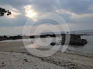 the coast of Kalianda