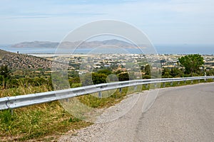 The coast of Kos island, Greece