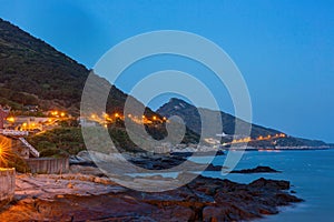 Coast landscape of the Beigan Island