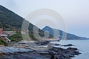 Coast landscape of the Beigan Island