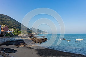 Coast landscape of the Beigan Island