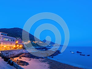 Coast landscape of the Beigan Island