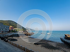 Coast landscape of the Beigan Island