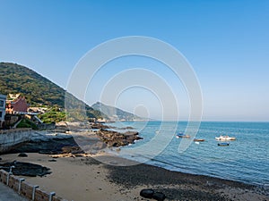 Coast landscape of the Beigan Island