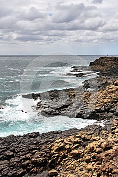 Coast landscape in Kiama, New South Wales