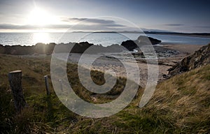 Coast line landscape