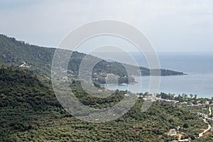 Coast line on Thassos