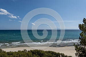 Coast line on Thassos