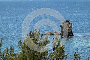 Coast line on Thassos