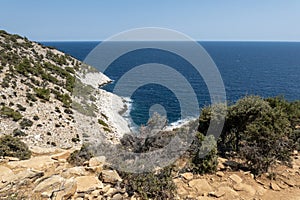 Coast line on Thassos