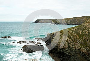 Coast at Lizard Point, The Lizard, Cornwall, England, UK