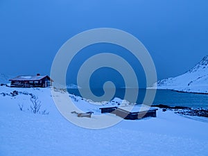 Coast on Mageroya, Troms og Finnmark, Norway