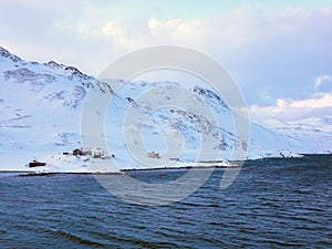 Coast on Mageroya, Troms og Finnmark, Norway