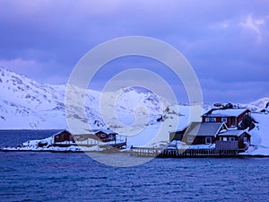 Coast on Mageroya, Troms og Finnmark, Norway