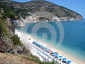 The coast of Mattinata in Italy