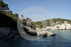 Coast of Menorca