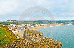 The coast of Nazare photo