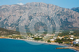 Coast near Agios Nikolaos on Crete, Greece