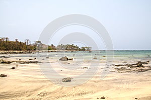 Coast near Ngwe Saung, Myanmar photo