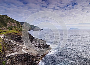 Coast near Santa Cruz das Flores