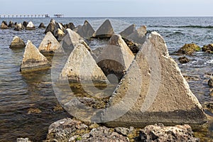 Coast near Shabla on the Black Sea