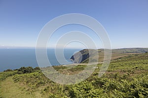 Coast of North Devon England