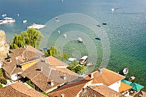 Coast of Ohridsko lake