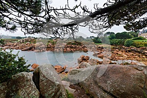 Coast of the Pink Granite, Ploumanach, Brittany, France