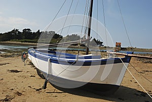 The coast at Plougrescant in Brittany