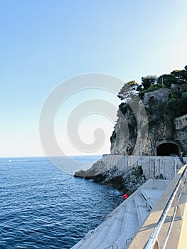 Coast and the rock of Monaco