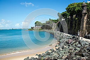 Coast of San Juan, Puerto Rico photo