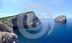 Coast in Sardinia