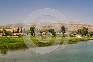 The Coast of the Sea of Galilee, Israel photo