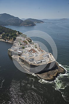 Coast - Sea and ocean aerial view. Rio de Janeiro