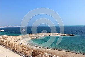 Coast Sea Sightseen Egypt Hurghada Sommer 2020 photo