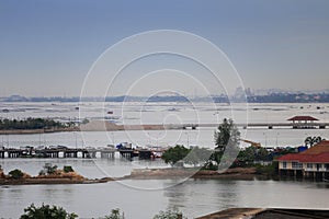 Coast of Sriracha city in chonburi province.